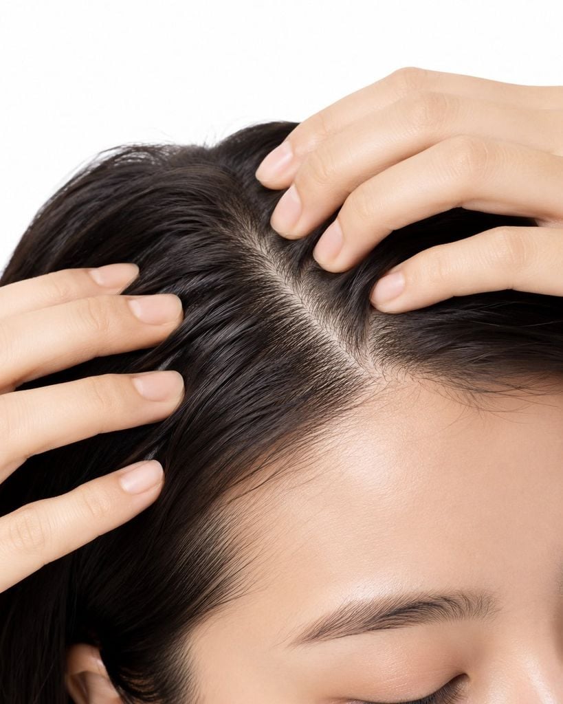Sau khi sinh, da đầu có thể trở nên nhạy cảm hơn