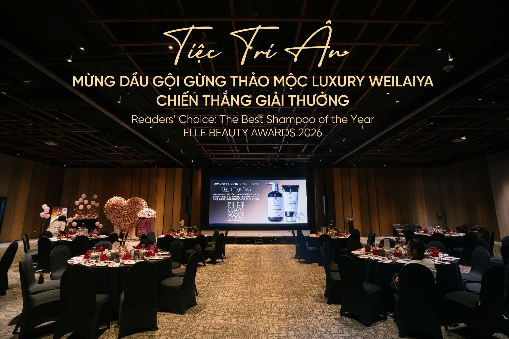 hông gian gần gũi, ấm áp nhưng vẫn đủ trang trọng