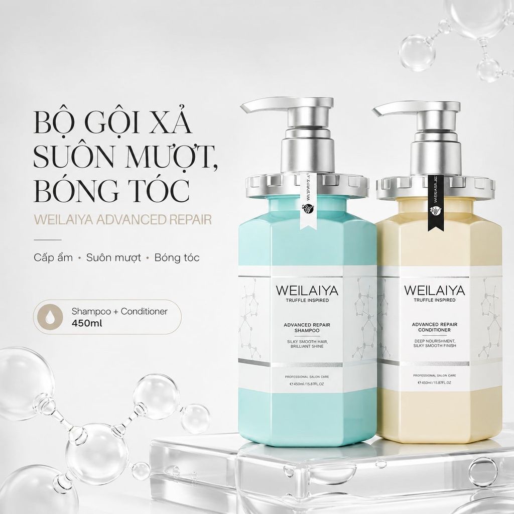 Bộ gội xả nấm truffle Weilaiya