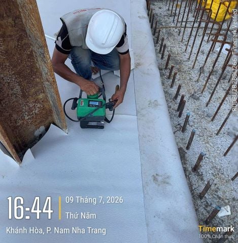 Lựa chọn Máy Hàn & Thiết Bị Kiểm Tra Màng TPO SikaProof® 808 Đạt Chuẩn