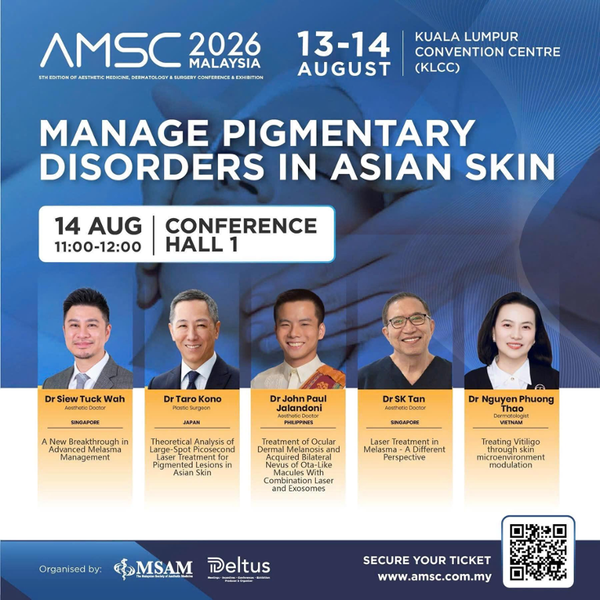 ThS.BS.CKII Nguyễn Phương Thảo góp mặt tại AMSC Malaysia 2026 với giải pháp điều trị bạch biến mới