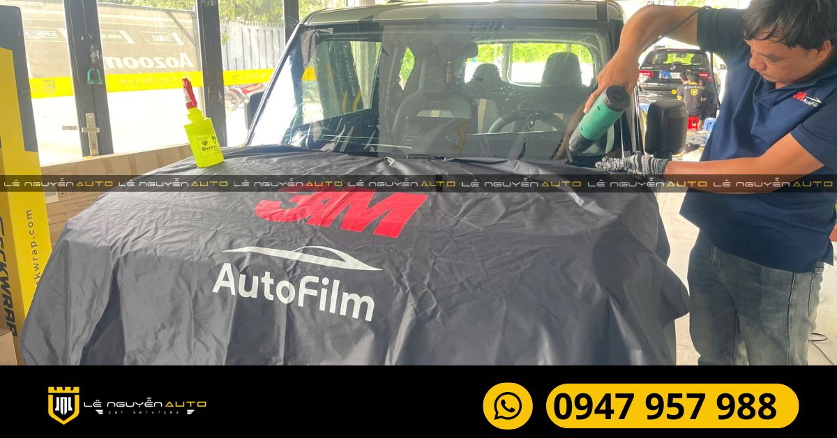 Các vị trí nên dán phim 3M BLK