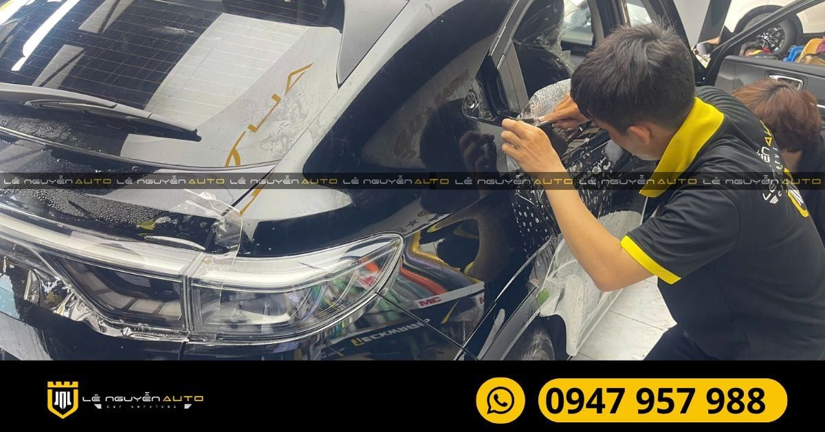 Quy trình dán PPF Teckwrap X75 tiêu chuẩn
