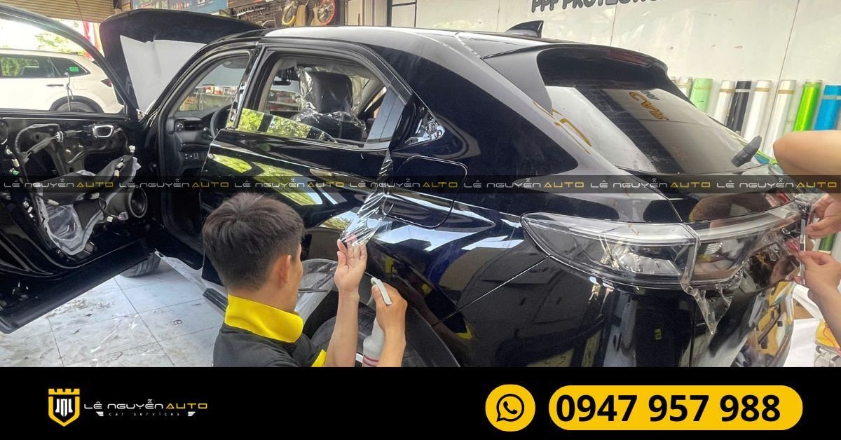 Quy trình dán PPF Teckwrap X75