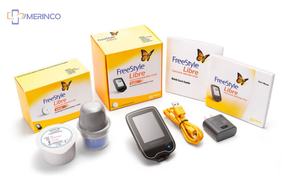 máy đo đường huyết liên tục FreeStyle Libre Abbott 2