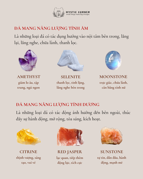CHỌN ĐÁ THEO ÂM - DƯƠNG | YIN - YANG