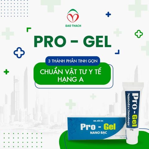 PRO-GEL – 3 THÀNH PHẦN TINH GỌN, CHUẨN VẬT TƯ Y TẾ HẠNG A