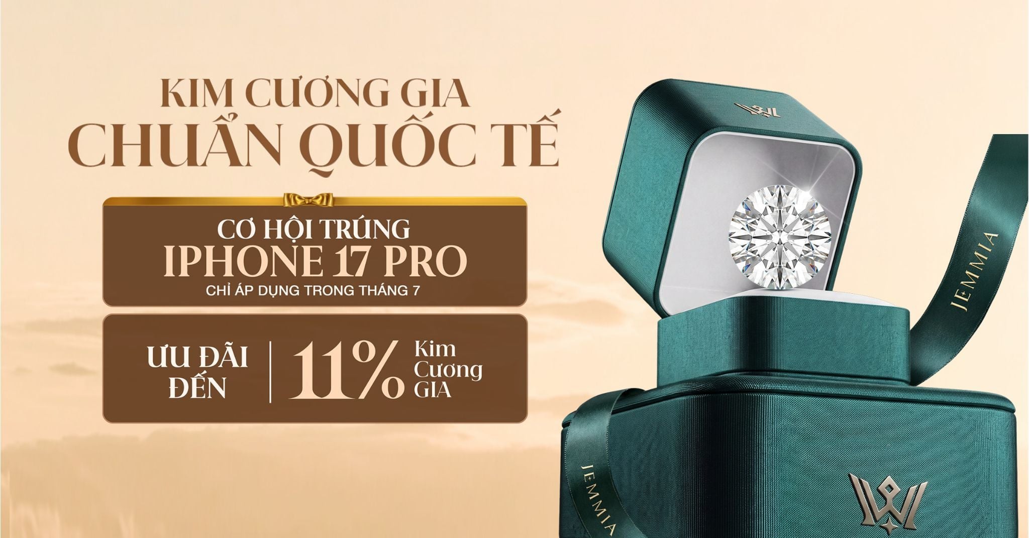 Chương trình khuyến mãi tháng 7 của Jemmia