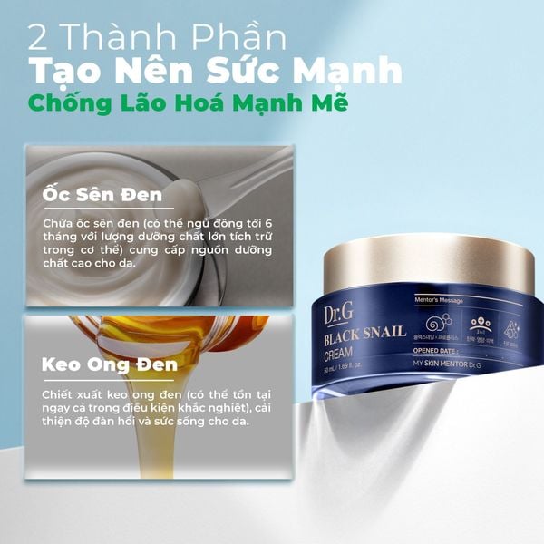 Dr.G Black Snail Cream