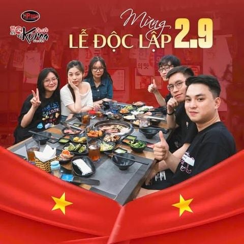 RỘN RÀNG NƯỚNG LẨU MỪNG LỄ ĐỘC LẬP 2/9