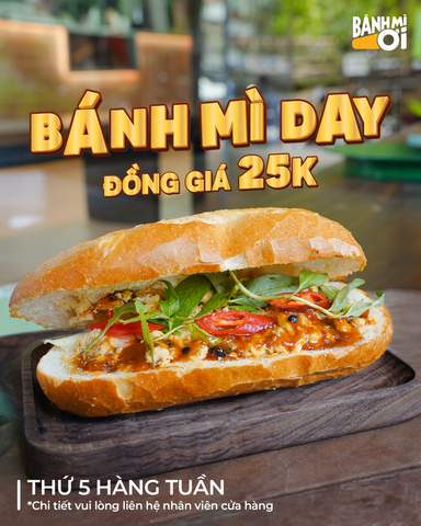 BÁNH MÌ ƠI - THÔNG TIN ƯU ĐÃI THÁNG 11/2025