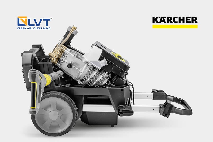 Động cơ bền bỉ máy phun rửa áp lực cao Karcher