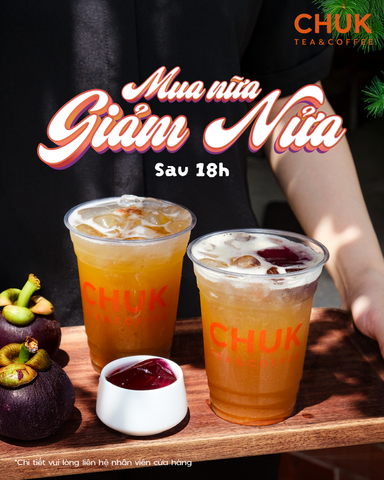 CHUK TEA & COFFEE - THÔNG TIN ƯU ĐÃI THÁNG 09/2025