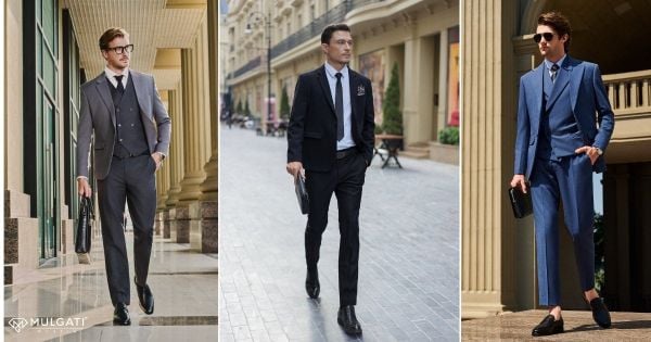 Giày cao nam độn đế phối cùng trang phục cá tính