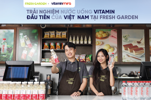 Nạp năng lượng tích cực tại Fresh Garden với VitaminMira