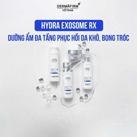 HYDRA EXOSOME RX VÀ CƠ CHẾ 3 TẦNG PHỤC HỒI DA KHÔ SAU TRỊ LIỆU