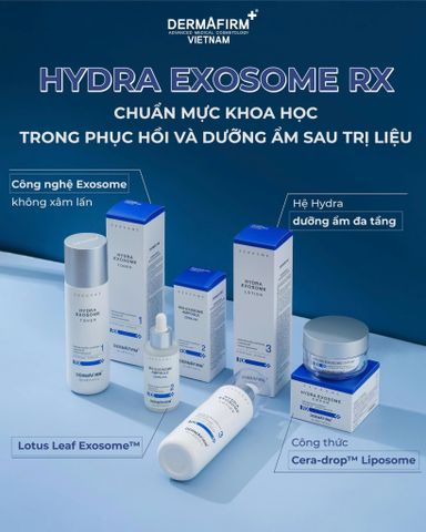 HYDRA EXOSOME RX – CHUẨN MỰC MỚI TRONG PHÂN KHÚC DƯỠNG ẨM CHUẨN Y KHOA