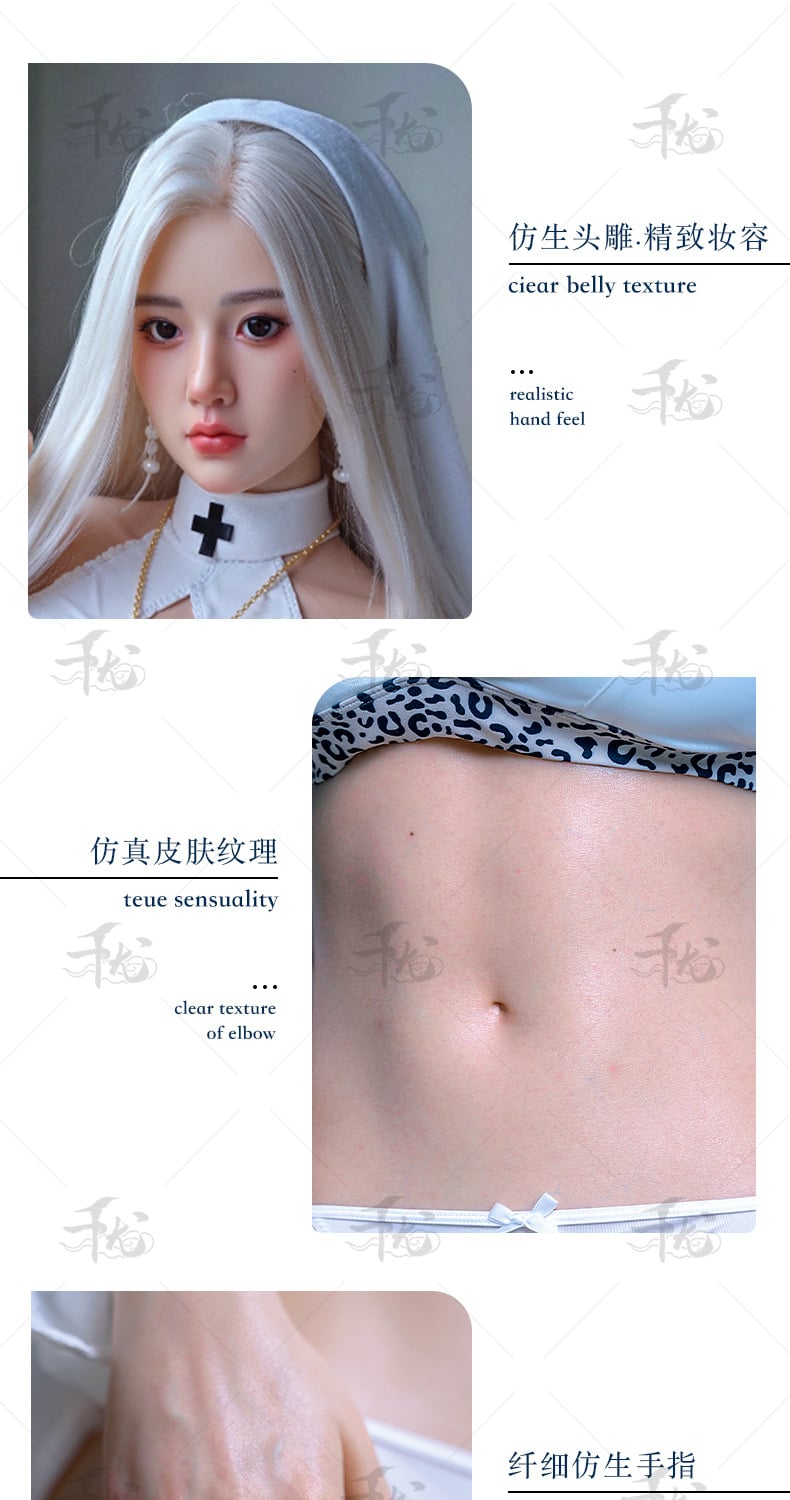 Búp bê tình dục anime Nữ Tu phong cách Sensual Cosplay 10