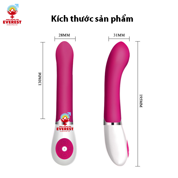 Dương vật giả cầm tay giá rẻ Pretty Love Daniel