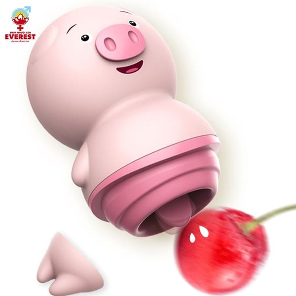 Máy lưỡi liếm âm đạo con heo tự động 6 chức năng rung cực phê