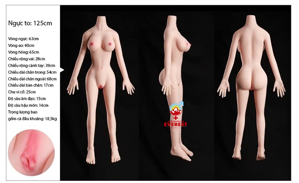 Búp bê tình dục anime Riho cosplay hoạt hình Nhật Bản cao cấp - Ngực to