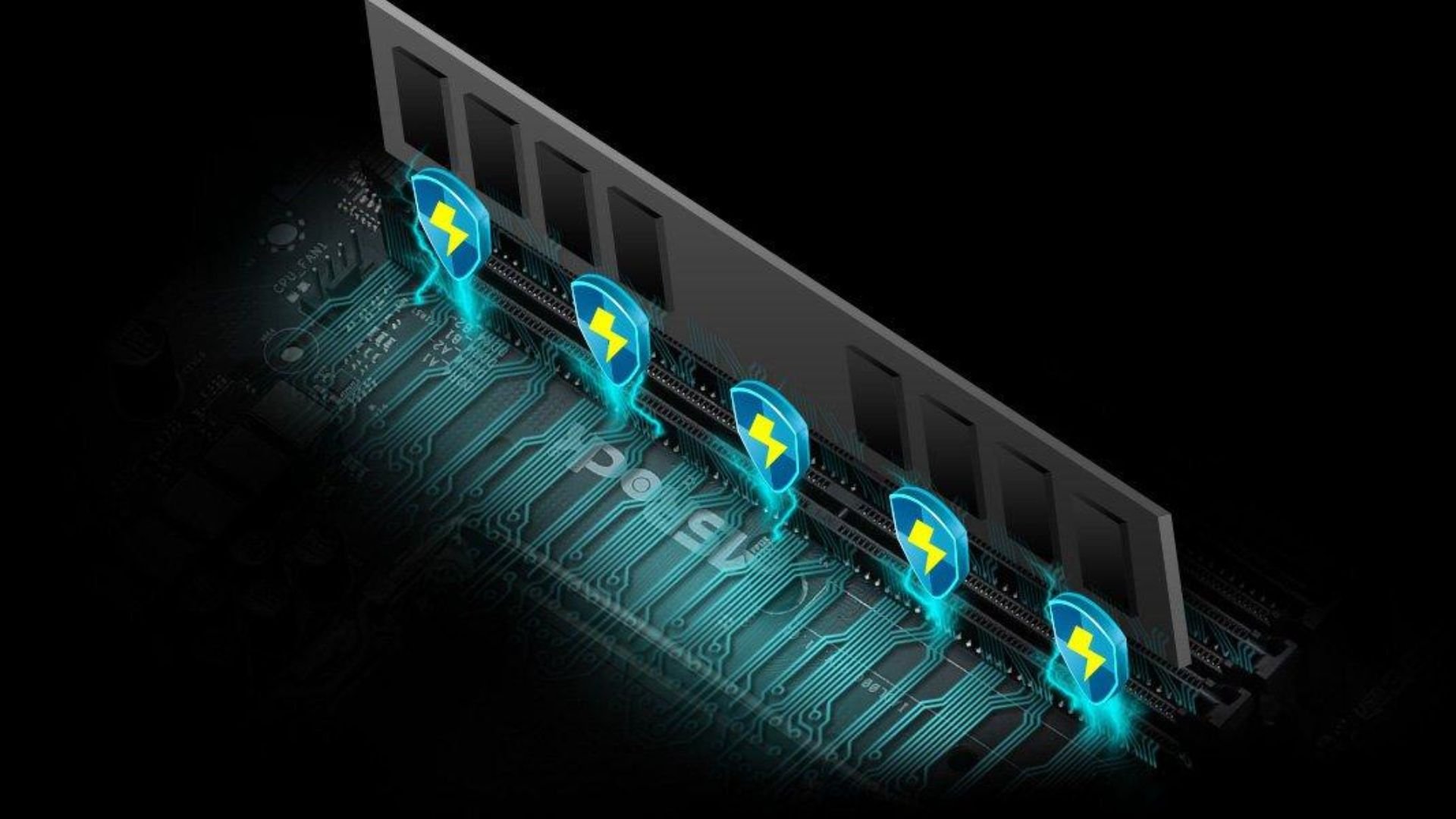 Bộ nhớ DDR5 kèm mạch bảo vệ