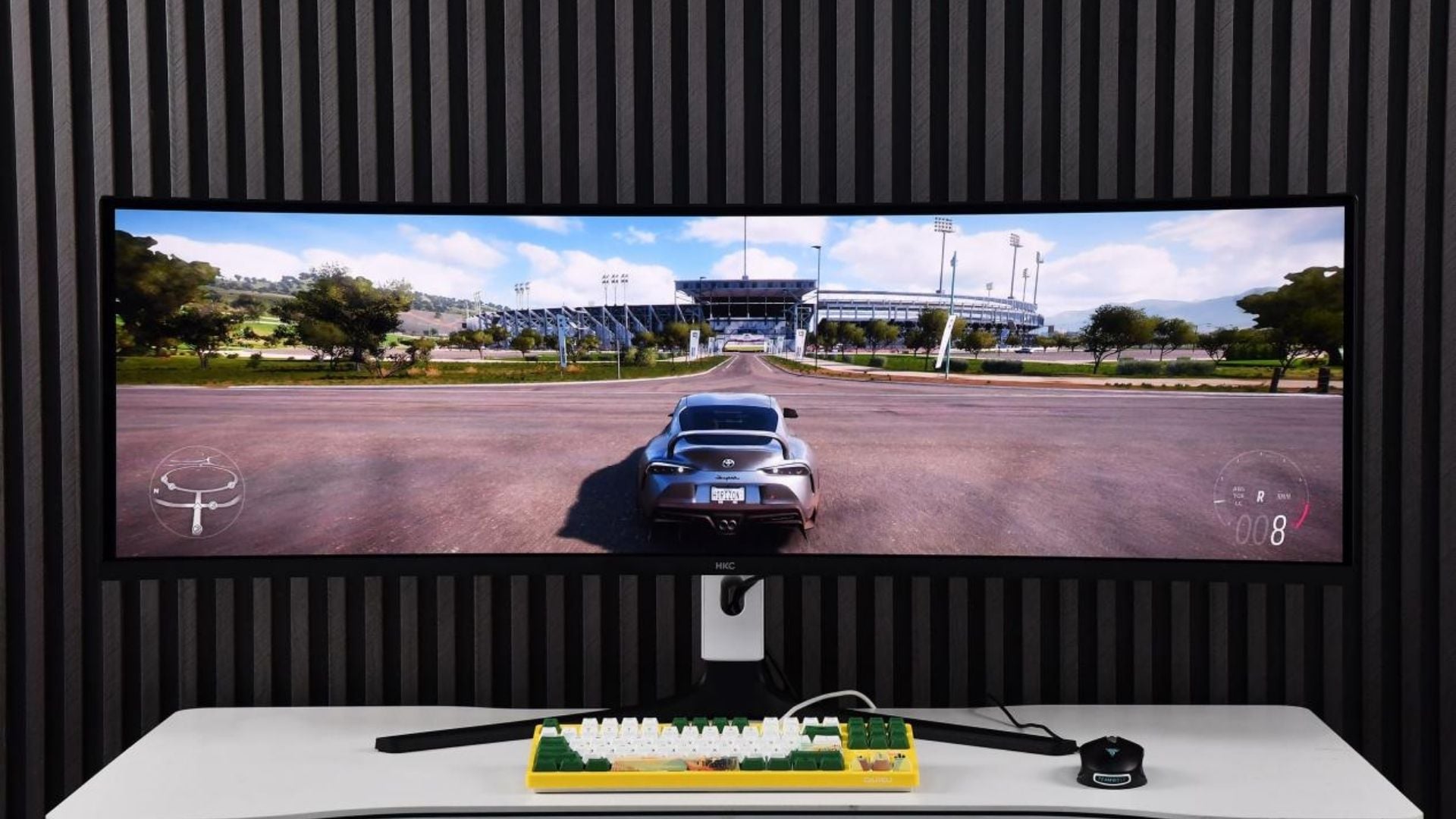 Màn hình gaming HKC GS49UK – Màn hình siêu rộng 49 inch DQHD