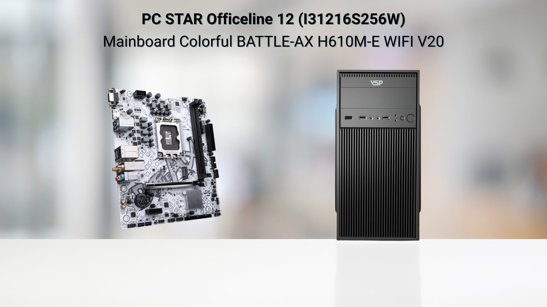 PC STAR Officeline 12 - Mainboard Colorful BATTLE-AX H610M-E WIFI V20