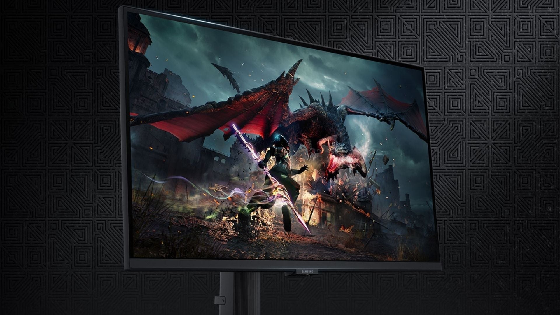 Màn hình gaming Samsung Odyssey LS27FG502EEXXV – IPS góc nhìn rộng