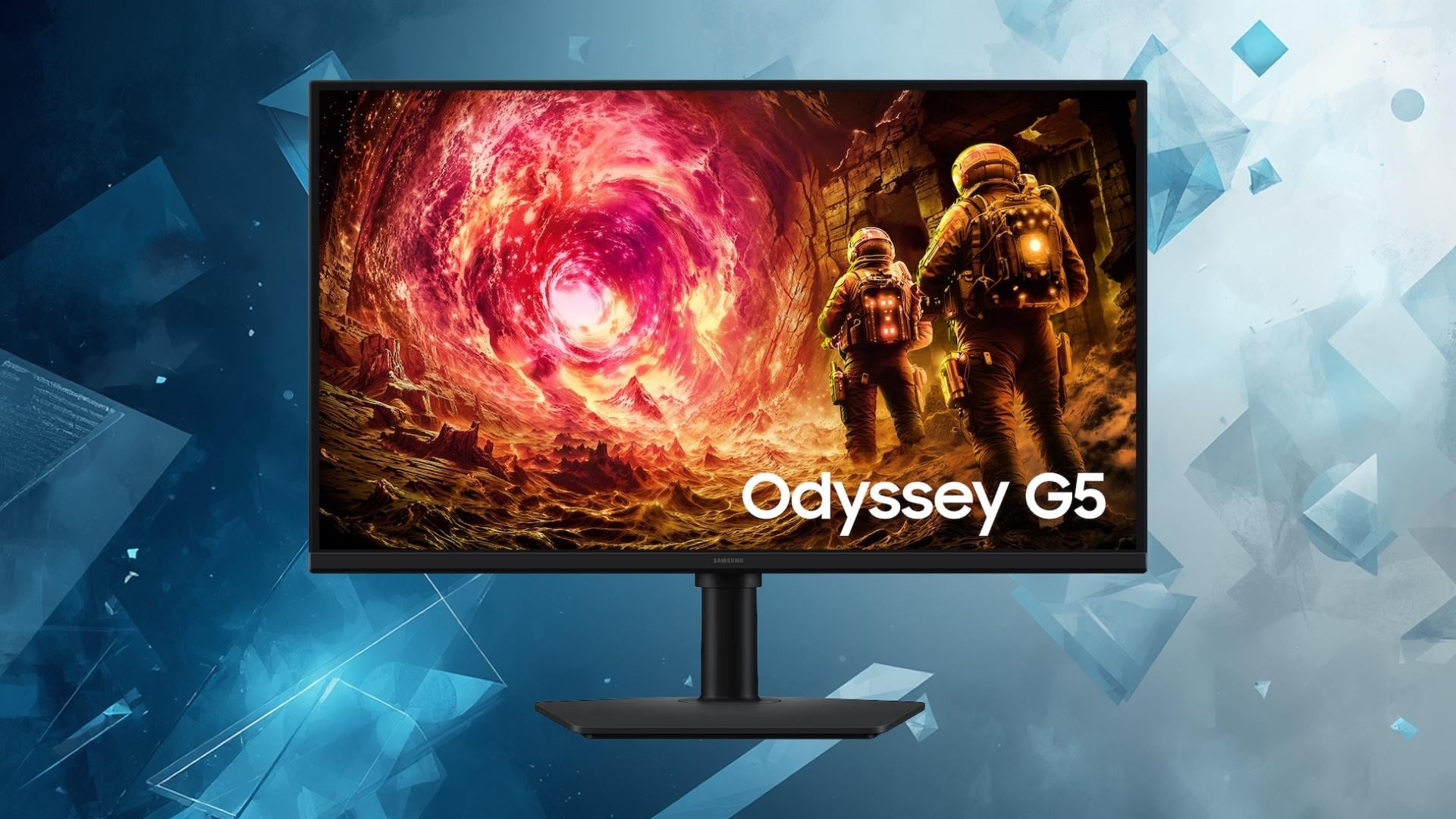 Màn hình gaming Samsung Odyssey LS27FG502EEXXV – Chân đế công thái học linh hoạt