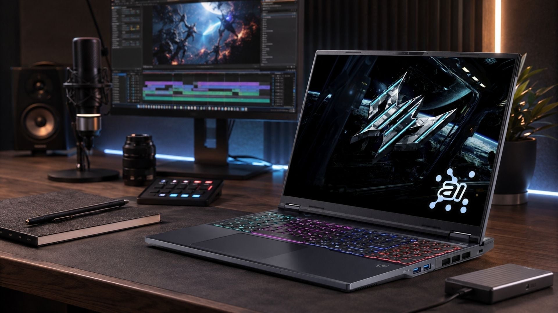 Predator Helios Neo 16 AI phục vụ AI, mô phỏng và xử lý dữ liệu chuyên sâu