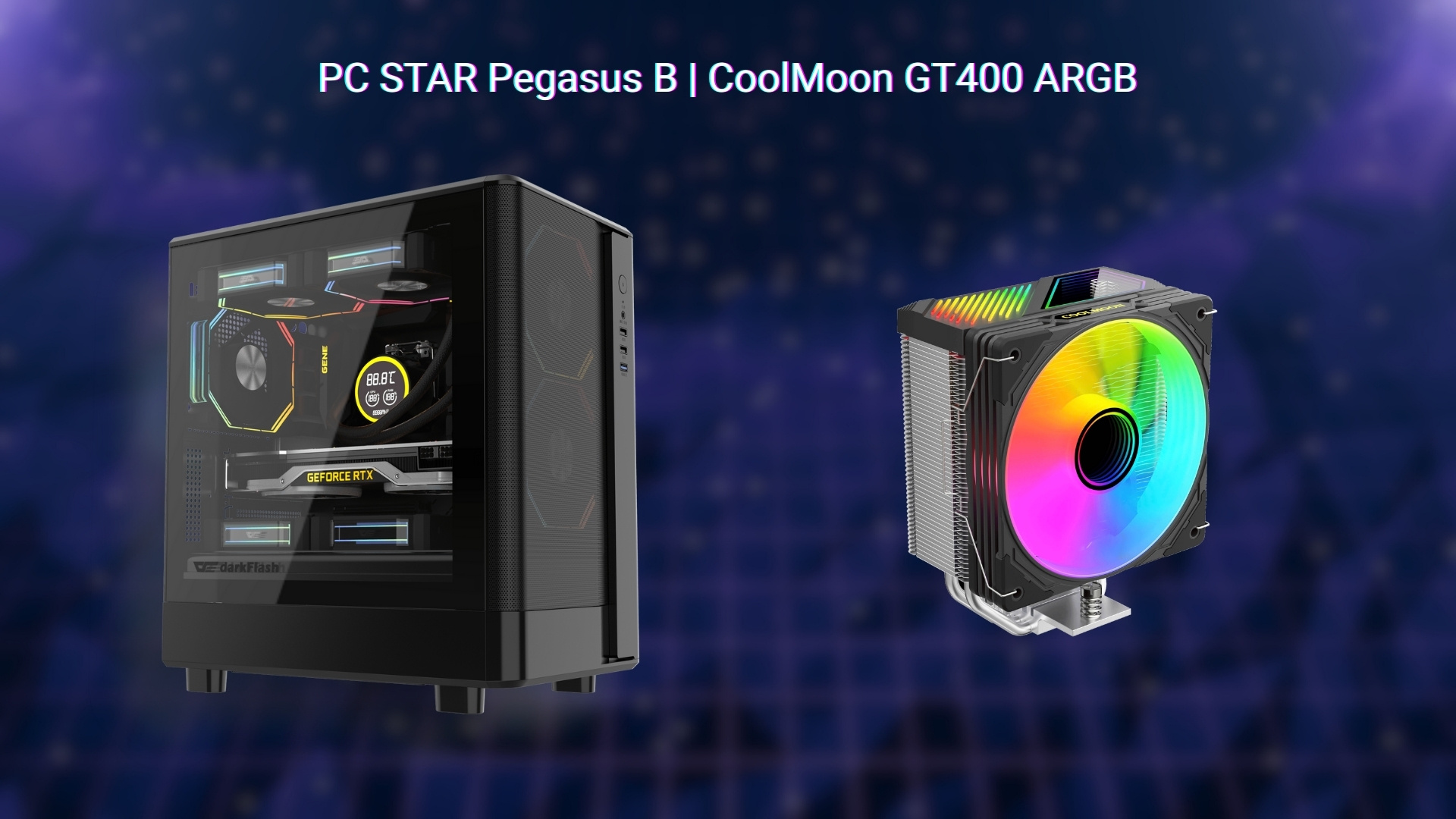 PC STAR Pegasus B - CoolMoon GT400 ARGB