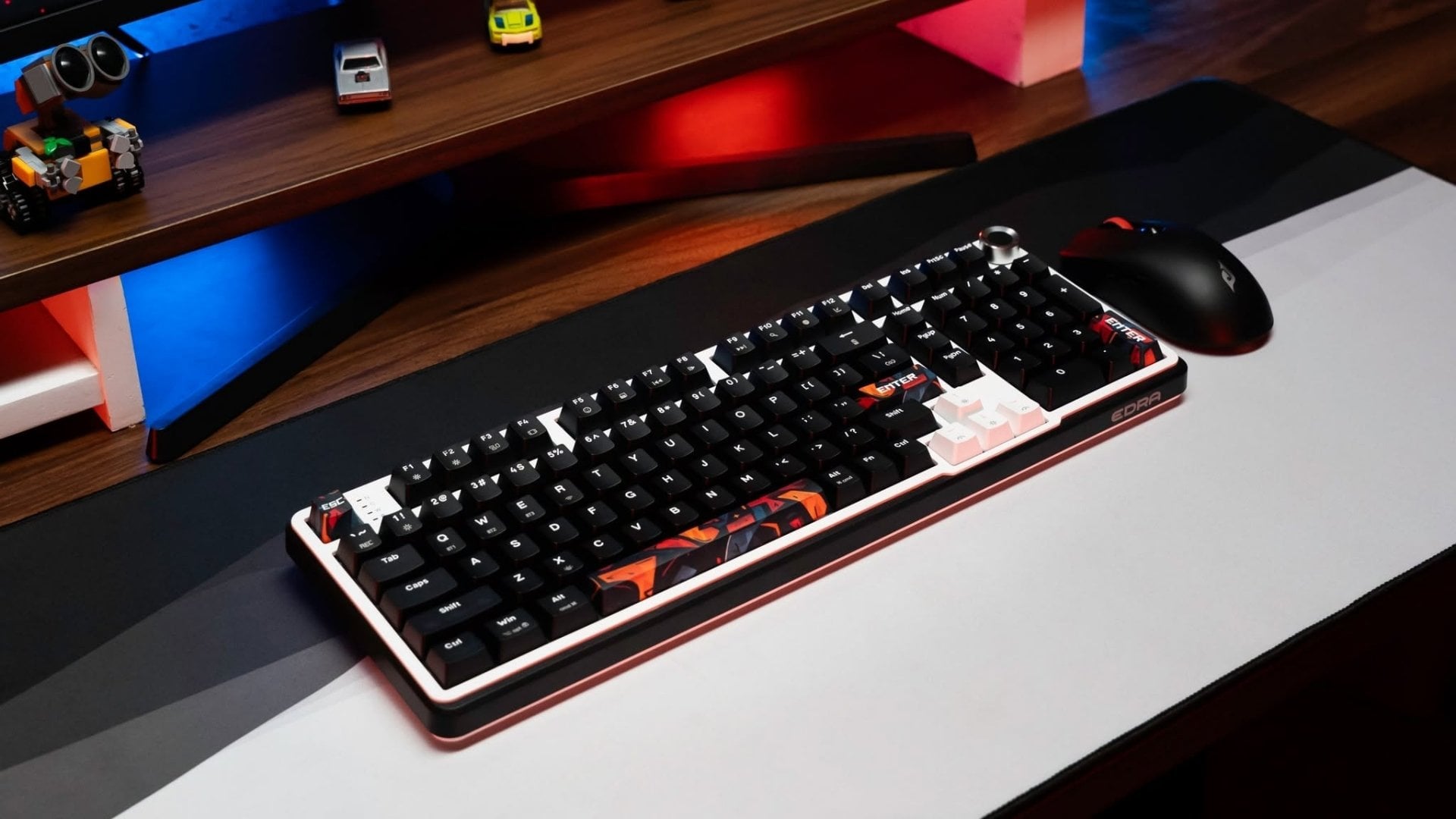 Bàn phím cơ gaming E-Dra EK398S nổi bật