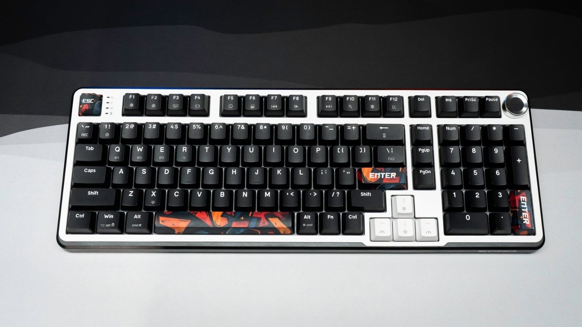 Bàn phím cơ gaming E-Dra EK398S Red Switch - Full layout gọn gàng