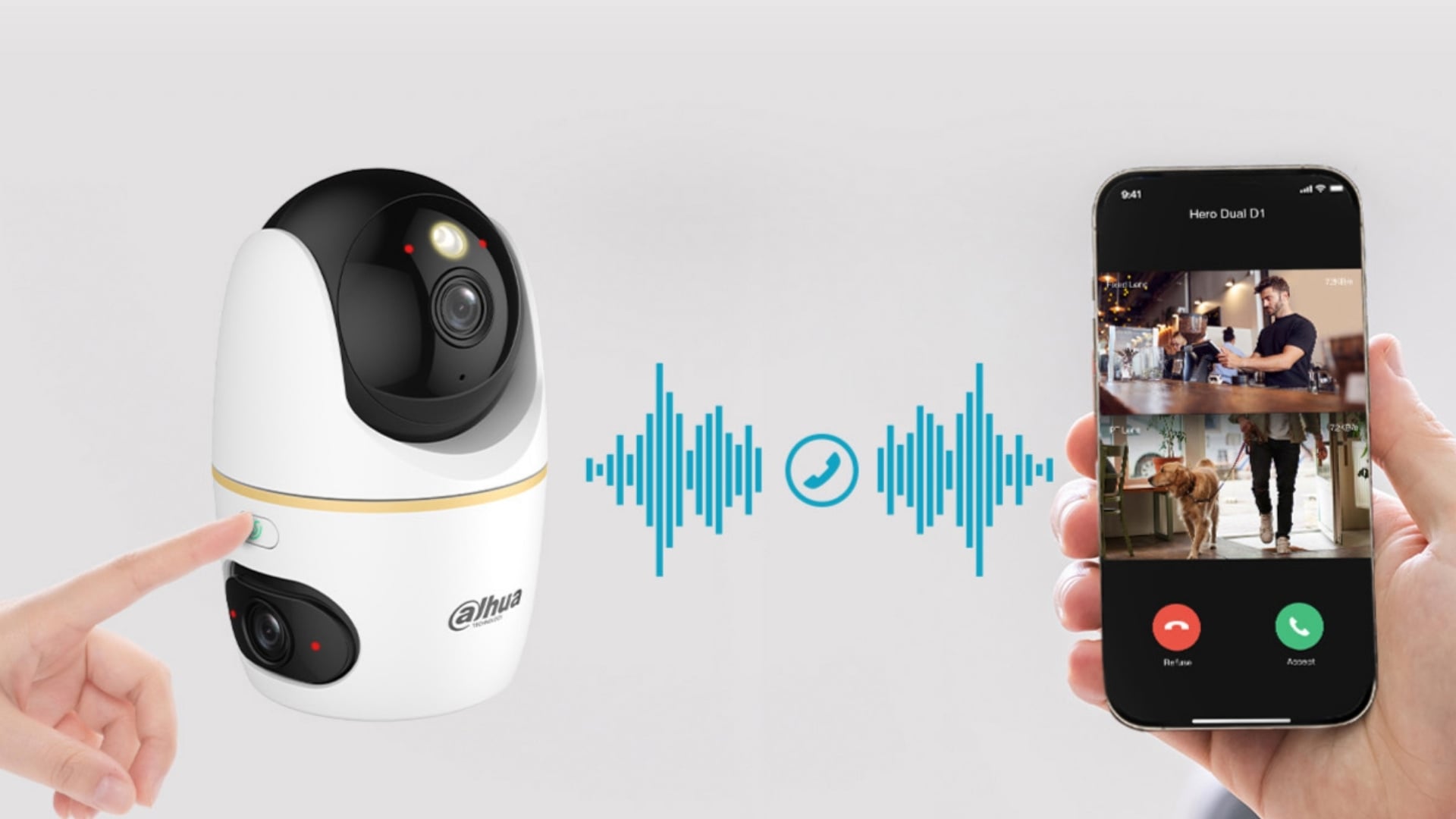 Camera Wifi DAHUA Hero Dual D1 6MP (DH-H3D-3F) – Đàm thoại hai chiều