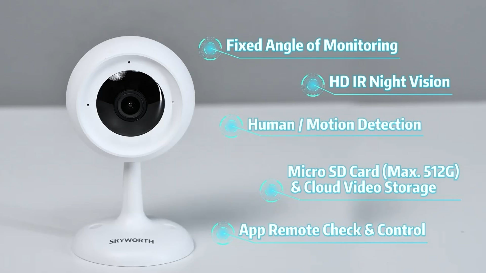 Camera Skyworth H30C – Giải pháp giám sát trong nhà thông minh