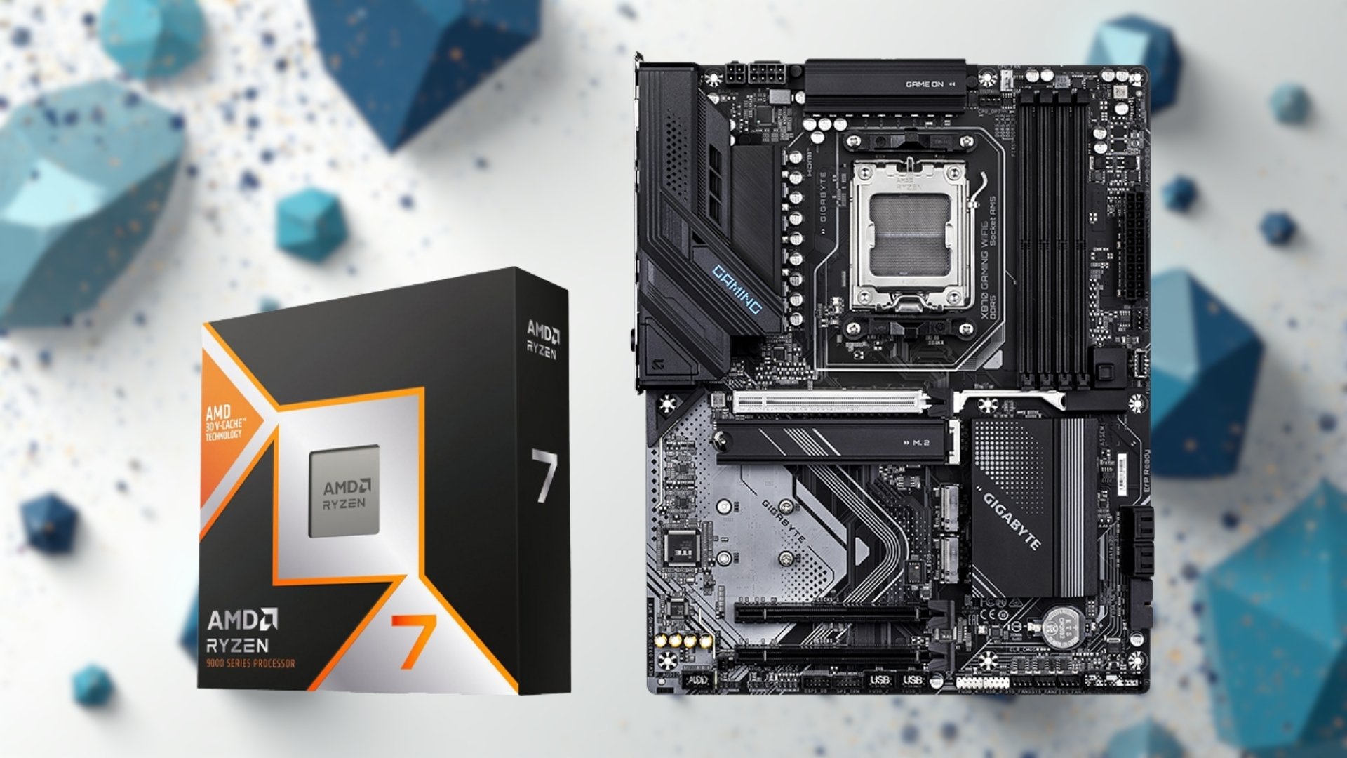 Combo AMD R7 9800X3D – GIGABYTE X870 Gaming WiFi 6: Nâng tầm hiệu năng cho gaming và sáng tạo chuyên nghiệp