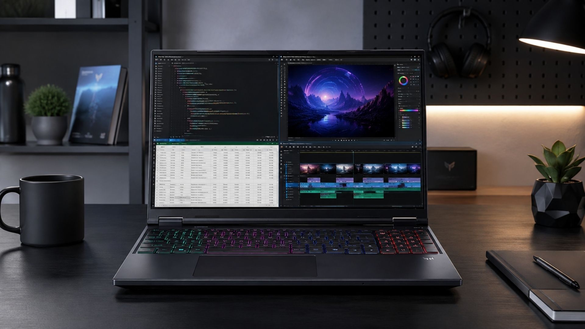 Người dùng nên cân đối giữa độ sắc nét, workload đồ họa và GPU