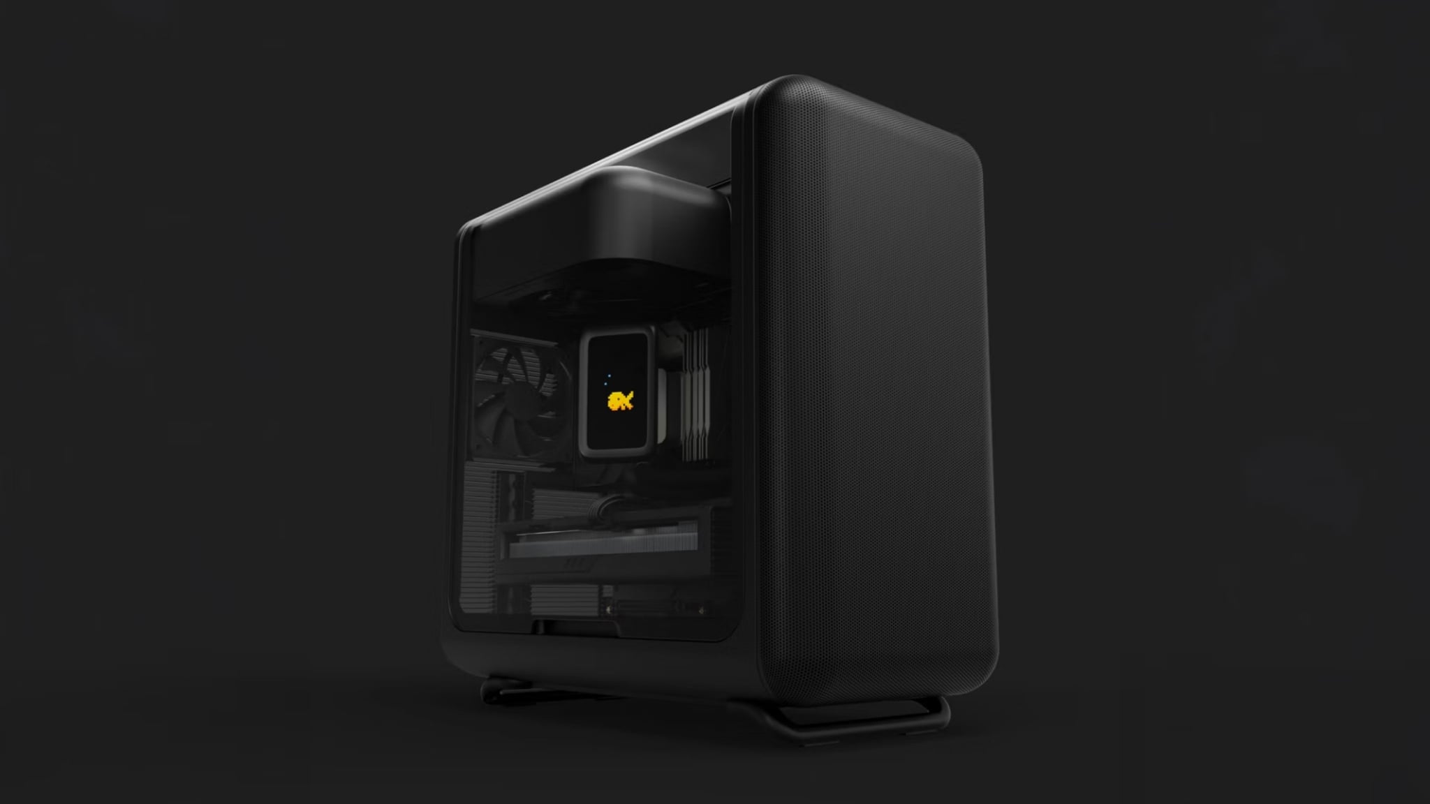 Case HYTE X50 Pitch Black - Không gian rộng rãi dành cho những cấu hình PC hiệu năng cao
