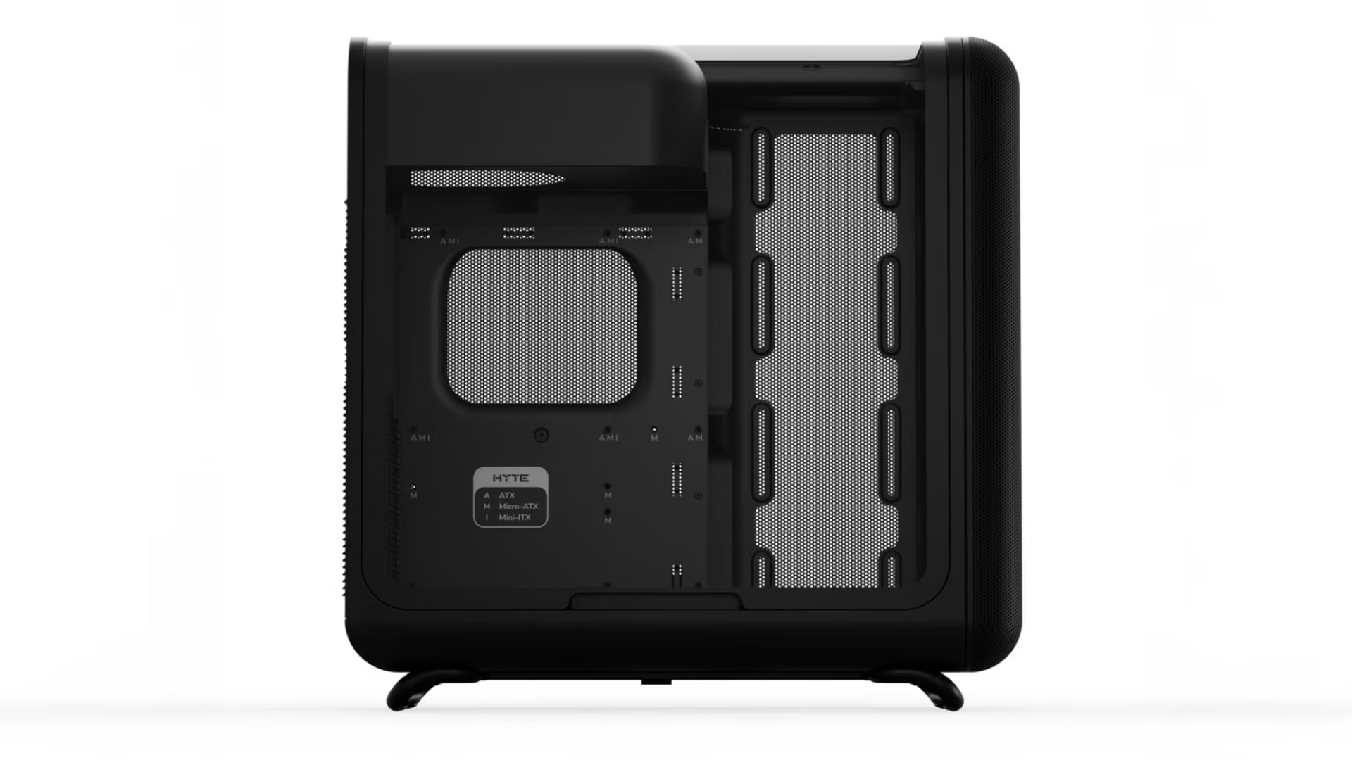 Case HYTE X50 Pitch Black - Không gian rộng rãi dành cho những cấu hình PC hiệu năng cao