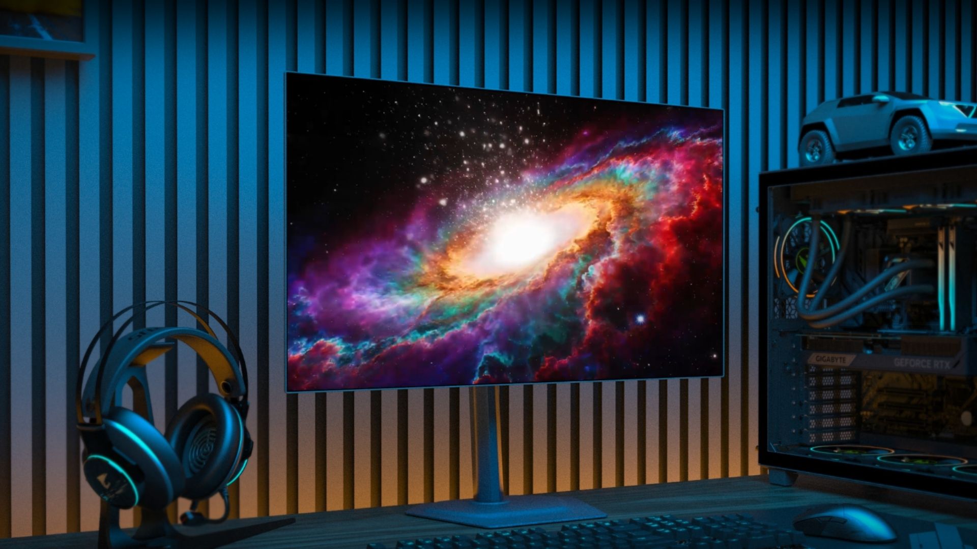 Màn hình Gigabyte MO27Q28G - Chất lượng hình ảnh QHD sắc nét