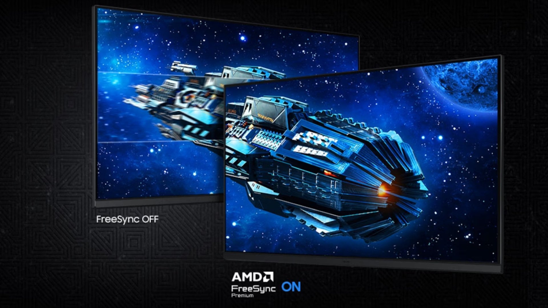 Màn hình gaming Samsung Odyssey G5 G53F 27 inch – Giảm xé hình và giật hình