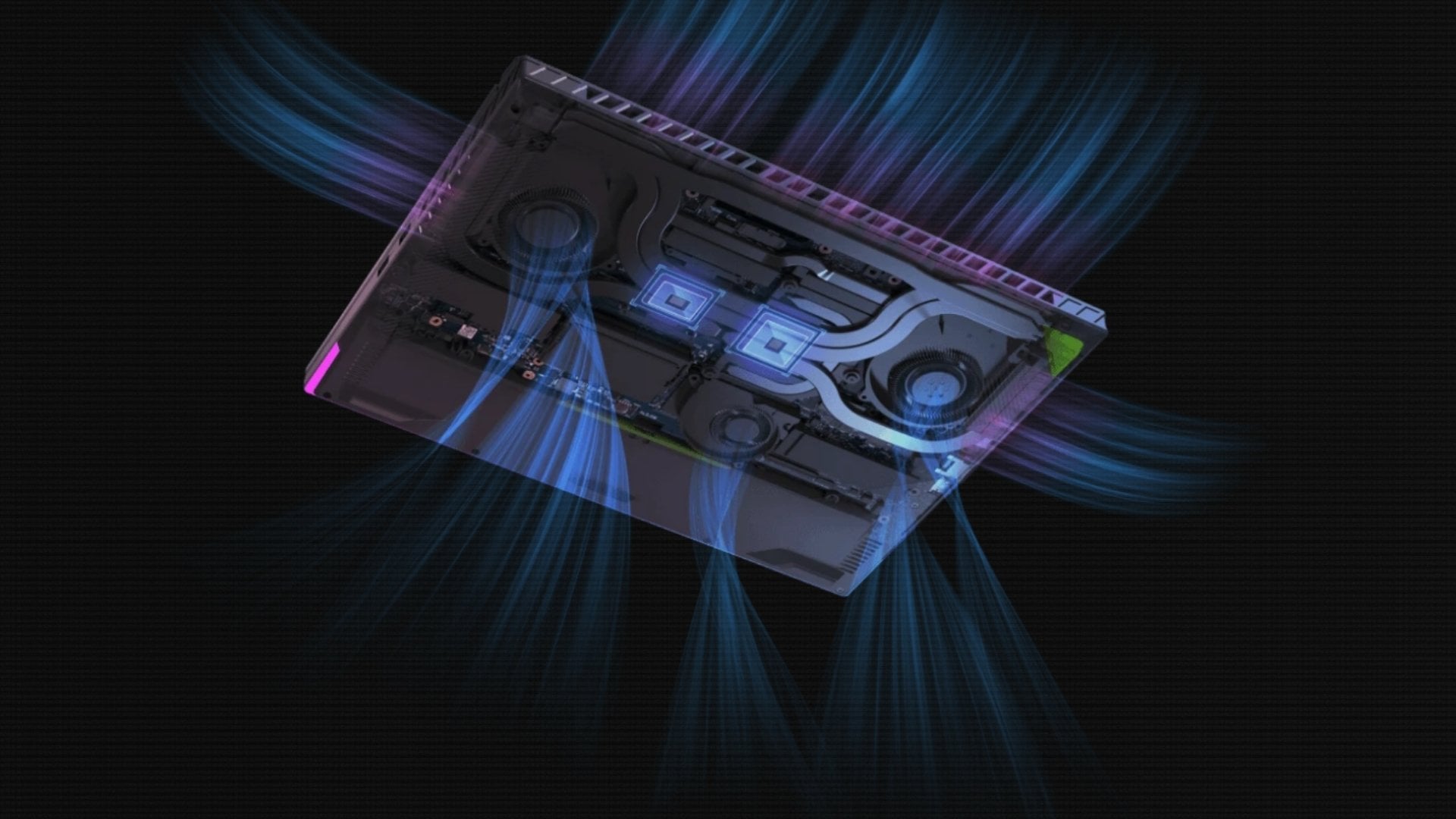 ASUS ROG Strix G16 – Hệ thống tản nhiệt ROG Intelligent Cooling