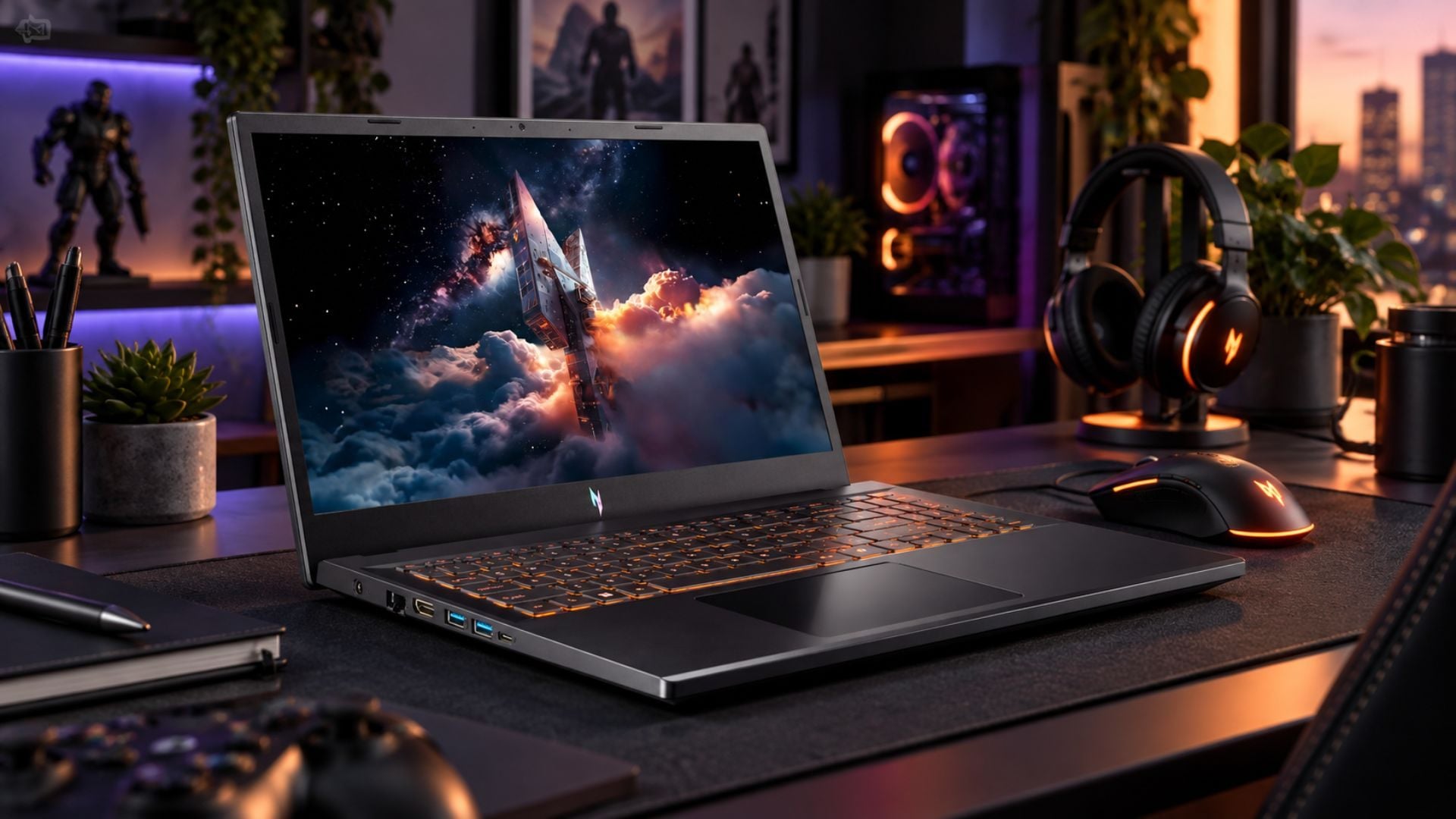 Laptop gaming Acer Nitro ProPanel ANV15-52-73Z8 giữ lại RTX 4050 6GB, RAM 16GB DDR5, SSD 512GB