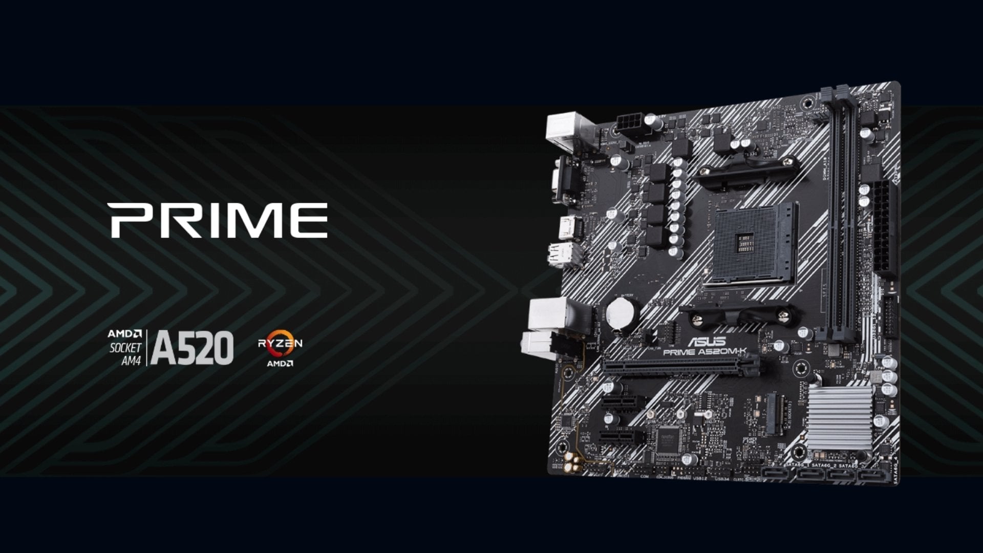 Mainboard ASUS Prime A520M-K: Sự lựa chọn thông minh cho hệ thống PC hiện đại và ổn định