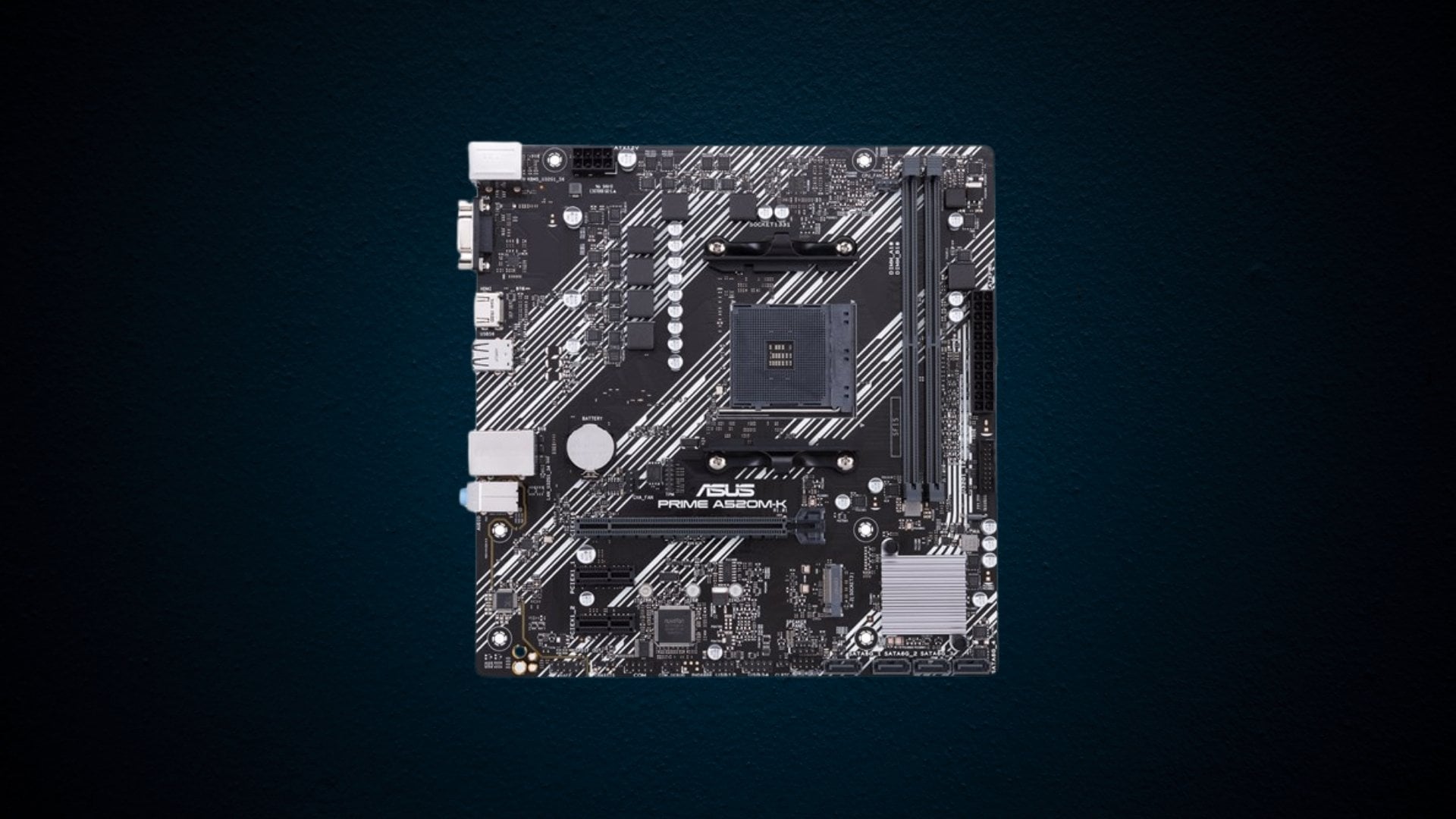 Mainboard ASUS Prime A520M-K: Hệ thống đầu cắm quạt thông minh