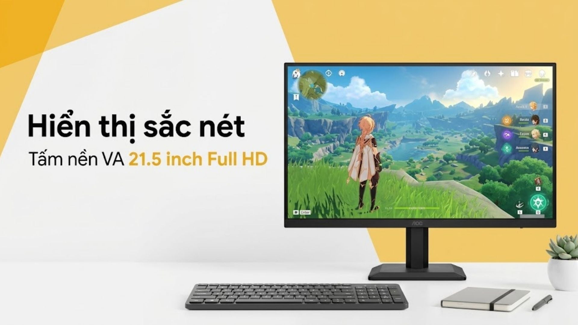 Màn hình văn phòng 21.5 inch FHD VA 120Hz