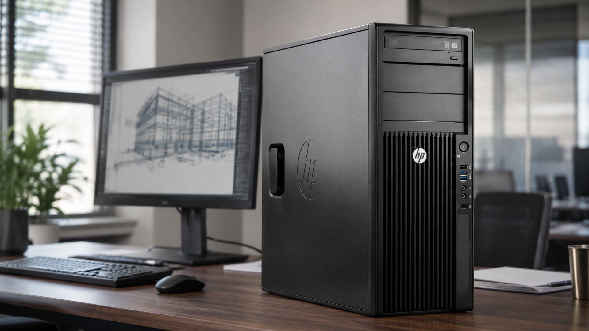 Máy Bộ HP Z420 Workstation E5-1620 V1 | RN, Card - RAM - Ổ cứng (tùy chọn)