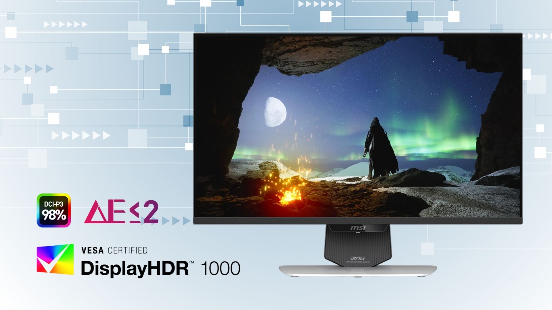 Màn Hình MSI MPG 274URDFW E16M Mini LED - Tấm nền Rapid IPS và Quantum Dot