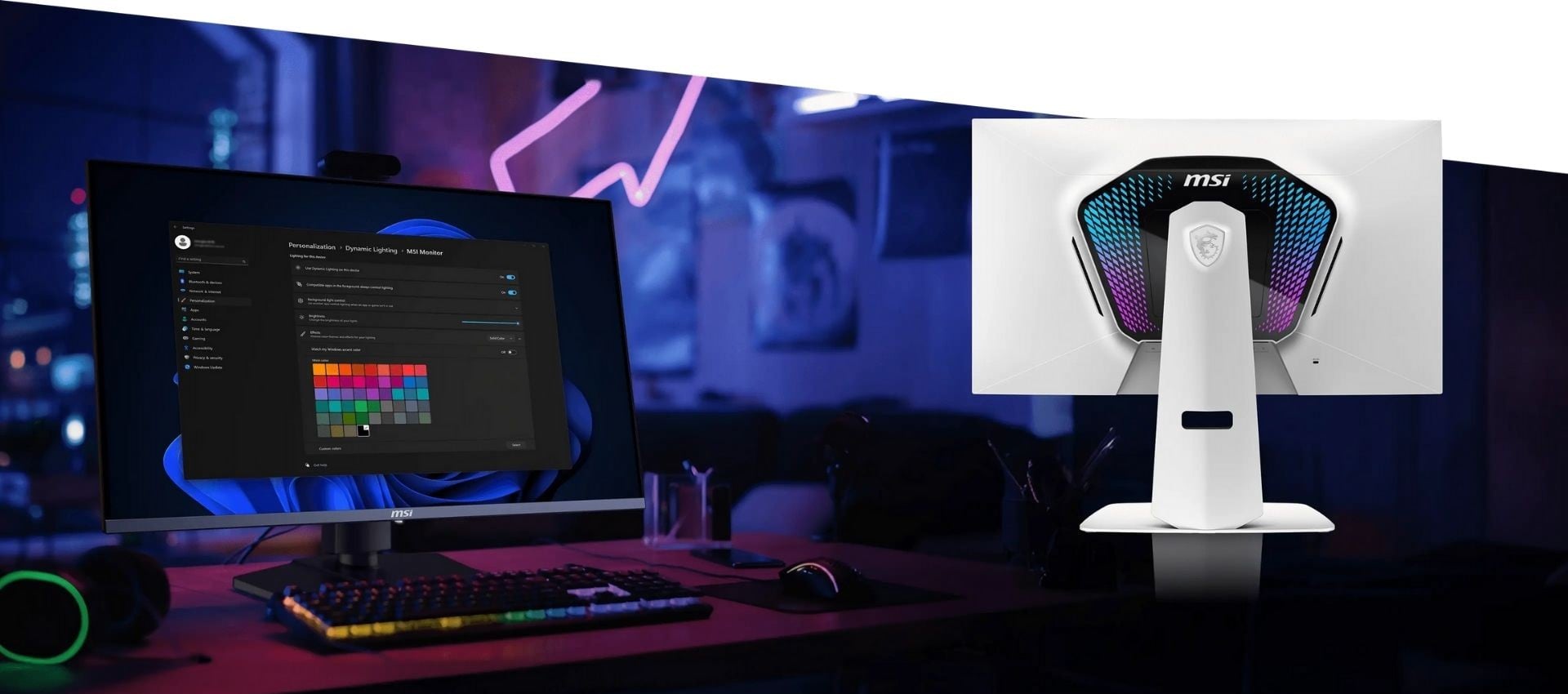 Màn Hình MSI MPG 274URDFW E16M Mini LED - Windows Dynamic Lighting